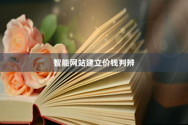 智能网站建立价钱判辨