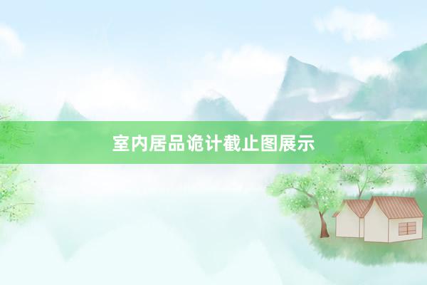 室内居品诡计截止图展示